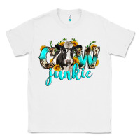 White cow junkie Classic Tee - Zillion Design Studio