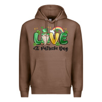 Chestnut love st. patricks day gnome Premium Hoodie - MaliasSmallBusiness