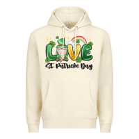 Sandshell love st. patricks day gnome Premium Hoodie - MaliasSmallBusiness