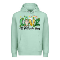 Seafoam love st. patricks day gnome Premium Hoodie - MaliasSmallBusiness