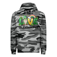 Slate Camo love st. patricks day gnome Premium Hoodie - MaliasSmallBusiness