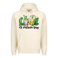 Tofu love st. patricks day gnome Premium Hoodie - MaliasSmallBusiness
