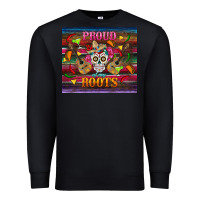 Black proud of my roots tumbler Premium Sweatshirt - BundleAndBundleShop