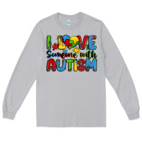 Moon Dust i love someone with autism Long Sleeve Tee - Zillion Design Studio
