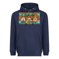 Navy western fall gnomes sippy cup Heavyweight Hoodie - Artiststas