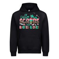 Black coffee scrubs and rubber gloves Urban Hoodie - MaliasSmallBusiness