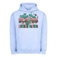 Pigment Grape Ice coffee scrubs and rubber gloves Urban Hoodie - MaliasSmallBusiness