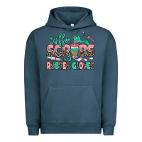 Pigment Midnight Navy coffee scrubs and rubber gloves Urban Hoodie - MaliasSmallBusiness
