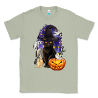 Matcha Halloween Cat and Pumpkin Classic Tee - texasbilliewilder