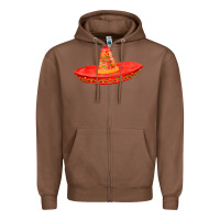 Chestnut red sombrero fa element Zipper Hoodie - FaDigitalArtStudio