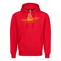 Red red sombrero fa element Zipper Hoodie - FaDigitalArtStudio