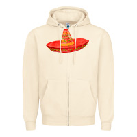 Sandshell red sombrero fa element Zipper Hoodie - FaDigitalArtStudio