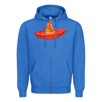 True Royal red sombrero fa element Zipper Hoodie - FaDigitalArtStudio