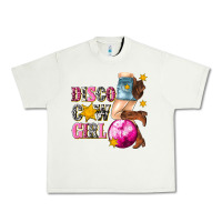 Pistachio disco cowgirl Urban Heavy Tee - texasbilliewilder