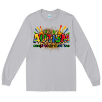 Moon Dust autism accept understand love Long Sleeve Tee - Zillion Design Studio