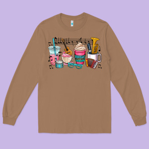 Music Teacher Long Sleeve Tee Designed By Adodesignshop