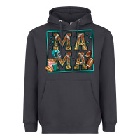 Smoke american football mama Heavyweight Hoodie - Jasminsmagicworld