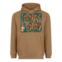 Toasted Coconut american football mama Heavyweight Hoodie - Jasminsmagicworld