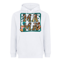 White american football mama Heavyweight Hoodie - Jasminsmagicworld