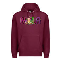 Burgundy nola cake mardi gras Premium Hoodie - MaliasSmallBusiness