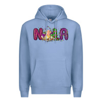 Colony Blue nola cake mardi gras Premium Hoodie - MaliasSmallBusiness