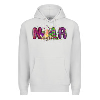 Dove Grey nola cake mardi gras Premium Hoodie - MaliasSmallBusiness