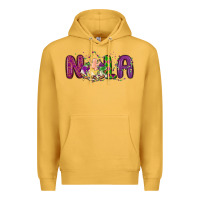 Mustard nola cake mardi gras Premium Hoodie - MaliasSmallBusiness