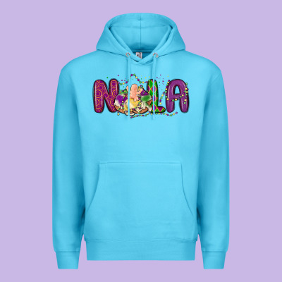 Nola Cake Mardi Gras Premium Hoodie Designed By Maliassmallbusiness