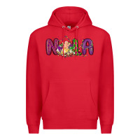 Red nola cake mardi gras Premium Hoodie - MaliasSmallBusiness