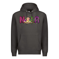Smoke nola cake mardi gras Premium Hoodie - MaliasSmallBusiness