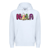White nola cake mardi gras Premium Hoodie - MaliasSmallBusiness