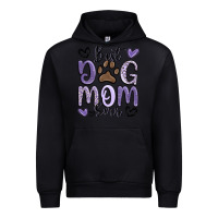 Black best dog mom ever Urban Hoodie - MaliasSmallBusiness