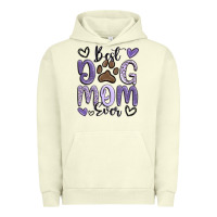 Pigment Pistachio best dog mom ever Urban Hoodie - MaliasSmallBusiness