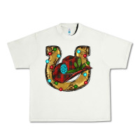 Pistachio Christmas Horseshoe Urban Heavy Tee - RanaPortraitStore