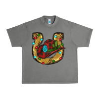 Tornado Christmas Horseshoe Urban Heavy Tee - RanaPortraitStore