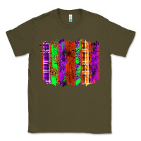 Army Green Halloween Brushstrokes Classic Tee - texasbilliewilder