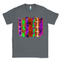 Charcoal Heather Halloween Brushstrokes Classic Tee - texasbilliewilder
