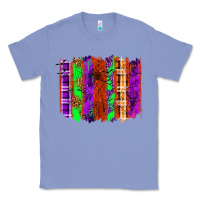 Colony Blue Halloween Brushstrokes Classic Tee - texasbilliewilder