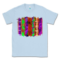 Dusty Blue Halloween Brushstrokes Classic Tee - texasbilliewilder