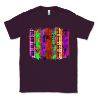 Plum Halloween Brushstrokes Classic Tee - texasbilliewilder