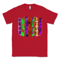 Red Halloween Brushstrokes Classic Tee - texasbilliewilder