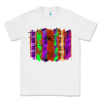 White Halloween Brushstrokes Classic Tee - texasbilliewilder