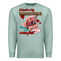 Seafoam valentines day memories come first Premium Sweatshirt - AdoDesignShop