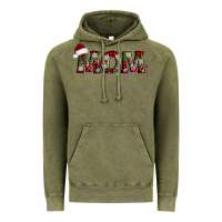 Vintage Olive christmas mom Vintage Hoodie - AdoDesignShop