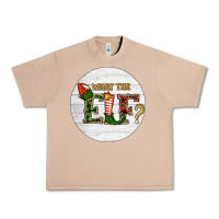 Burro What The Elf Christmas Urban Heavy Tee - RanaPortraitStore