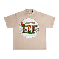 French Oak What The Elf Christmas Urban Heavy Tee - RanaPortraitStore