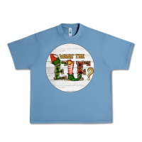 Pebble Blue What The Elf Christmas Urban Heavy Tee - RanaPortraitStore