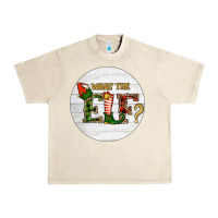Sandshell What The Elf Christmas Urban Heavy Tee - RanaPortraitStore
