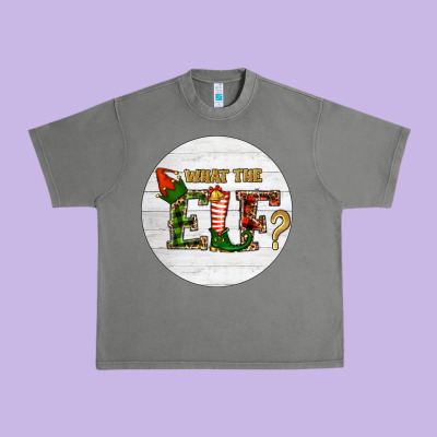 Urban Heavy Tee What The Elf Christmas