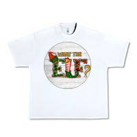 White What The Elf Christmas Urban Heavy Tee - RanaPortraitStore